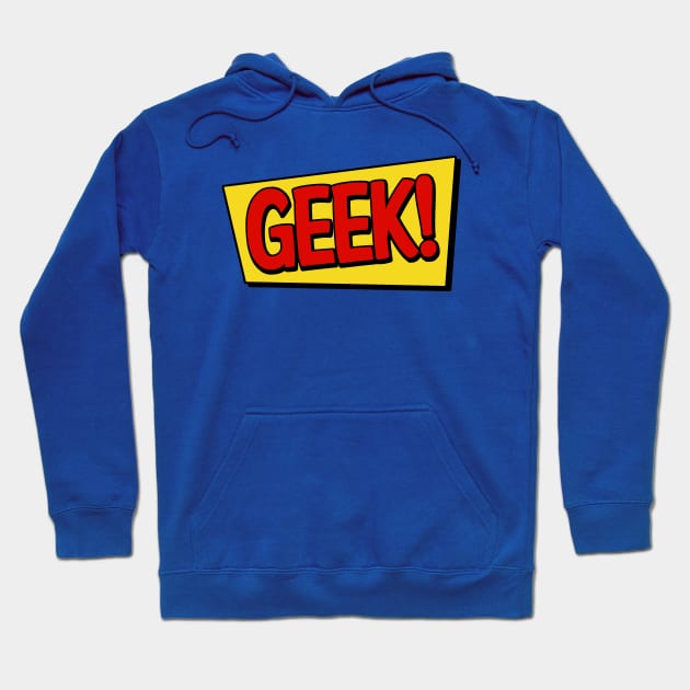 Comic Geek Hoodie by PopCultureShirts